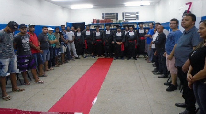 Detentos do semiaberto participam de Programa de Transformação Comportamental Divulgação
