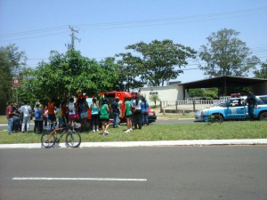 Participante sofreu a parada cardíaca e desmaiou um km antes de completar a prova. (Foto: Alcides Neto)