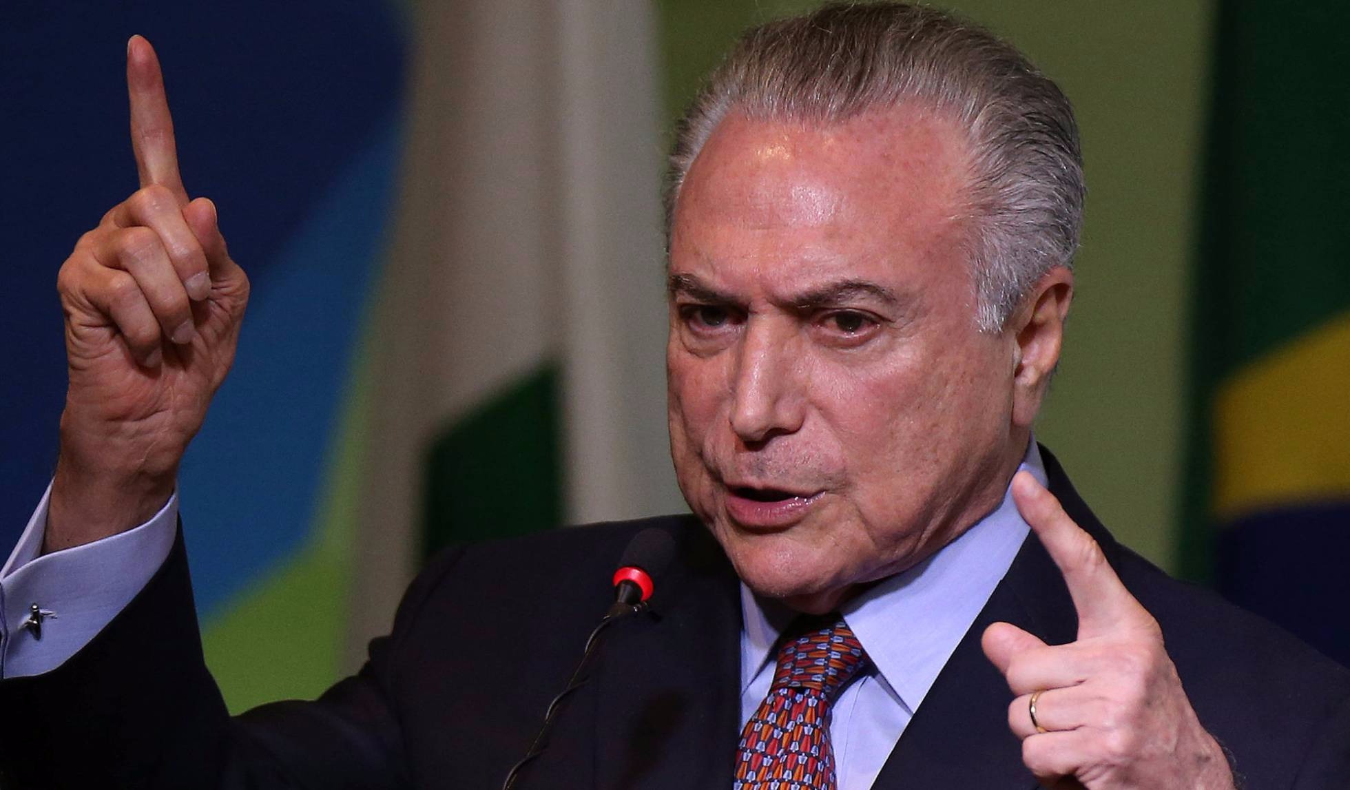 Presidente Michel Temer em evento em Brasília. ADRIANO MACHADO - REUTERS