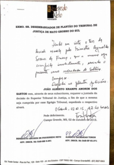 Com Sistema travado desembargador emite alvará de soltura de Amorim à mão João Amorim teve a prisão temporária decretada pelo desembargador Luiz Cláudio Bonassini da Silva na quinta-feira. (Foto: Divulgação)