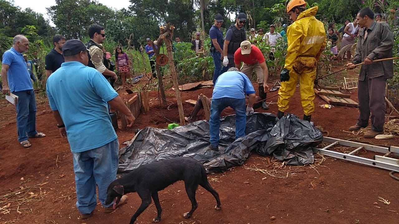 No assentamento Nhú-Verá. Adilson Domingos