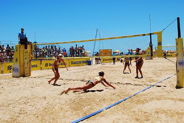 Dupla sul-mato-grossense é finalista em circuito de vôlei de praia internacional