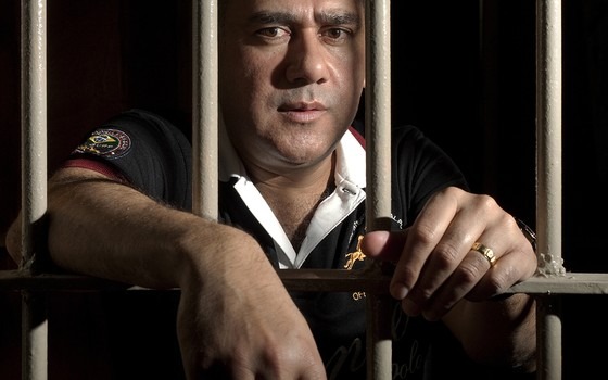 Jarvis Chimenes Pavão, narcotraficante brasileiro, preso na penitenciária de Tacumbu (Foto: Rogério Cassimiro/ÉPOCA)