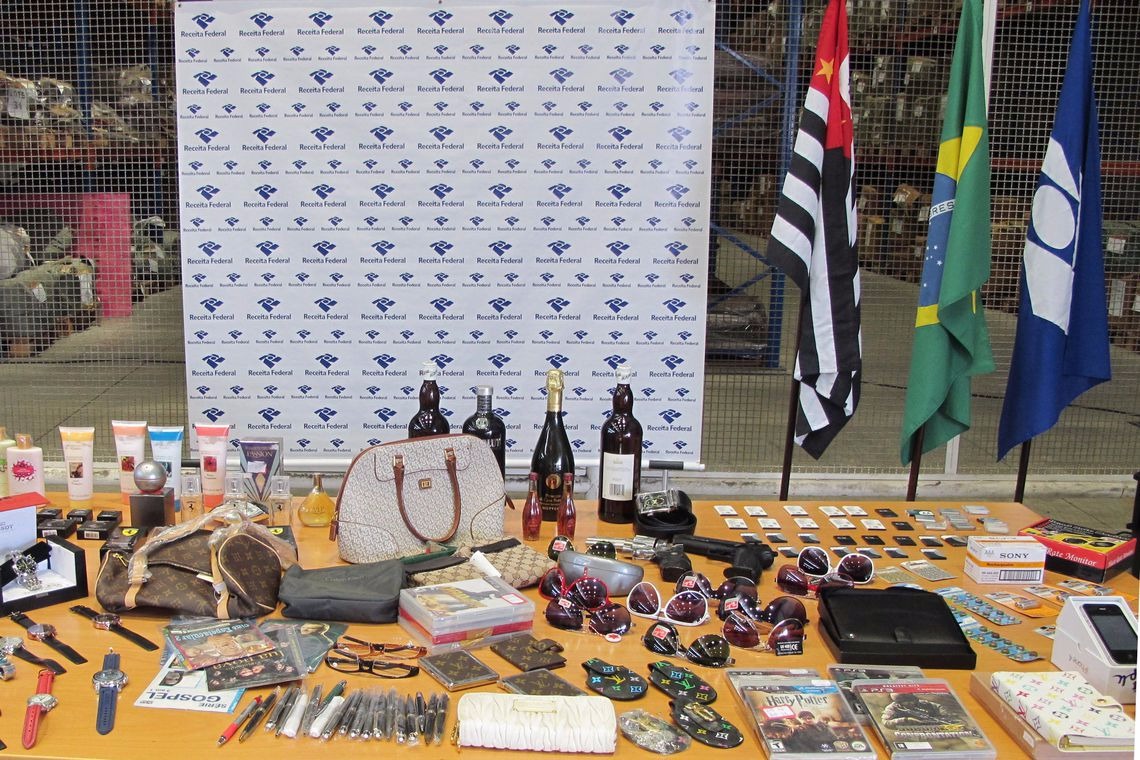 Governo quer coibir pirataria em comércio eletrônico Divulgação Receita Federal