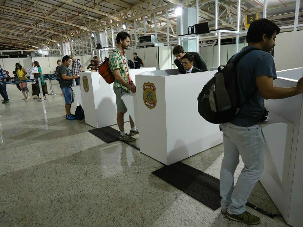 Entra em vigor limite de espera nos aeroportos
Foto: Divulgação/PF