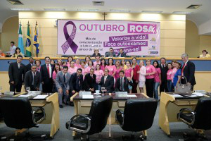 Procuradoria da Mulher na Câmara inicia campanha “Outubro Rosa”