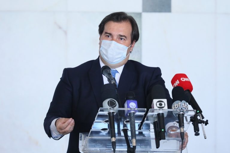 Para Maia, o pós-crise vai exigir debate sobre a melhoria do gasto público Najara Araujo/Câmara dos Deputados