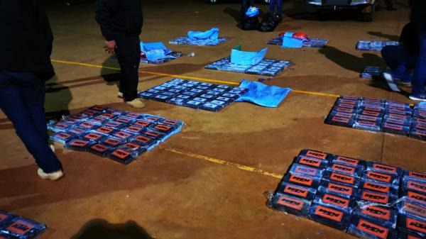 Operação na fronteira apreende 380 quilos de cocaína Senado/Divulgação