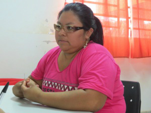 Professores indígenas falam sobre luta para concluir a faculdade e lecionar Lidimara afirma que sua missão vai além de ir e apresentar o conteúdo (Foto:Rodrigo Bossolani)