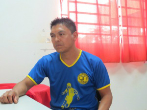 Professores indígenas falam sobre luta para concluir a faculdade e lecionar Para Gabriel paciência, dedicação e perseverança são características indispensáveis em um professor. (Foto: Rodrigo Bossolani)