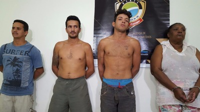 Gleibson de Lira, José Glebson, Lucas Almeida e Ana Maria Calixto vão responder por homicídio qualificado - Foto: Renan Nucci/Correio do Estado