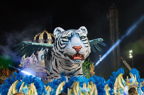 A segunda noite de desfiles foi marcada por surpresas
PETER LEONE/FUTURA PRESS/ESTADÃO CONTEÚDO