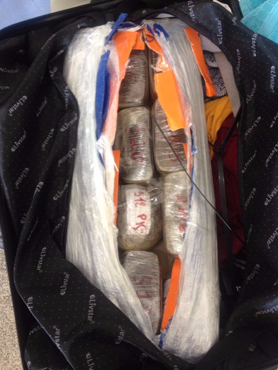 Drogas apreendidas no aeroporto de Dourados - Foto: Divulgação/PF