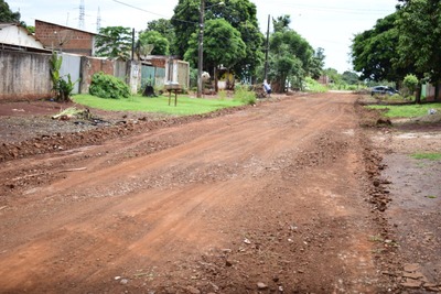 A Semop atua com a recuperação das vias não pavimentadas, através do trabalho de patrolamento – Luiz Radai/Assecom


