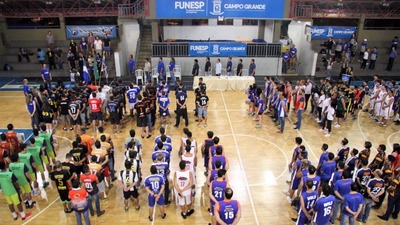 Com recorde de inscritos, jogos abertos iniciam com festa na capital Com recorde de inscritos, jogos abertos iniciam com festa na capital