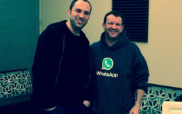 Agora bilionário, criador do WhatsApp foi faxineiro e recebeu assistência social Divulgação/Sequoia Capital
Jan Koum e Brian Acton, os criadores do Whatsapp.
Jan Koum emigrou para os Estados Unidos aos 16 anos