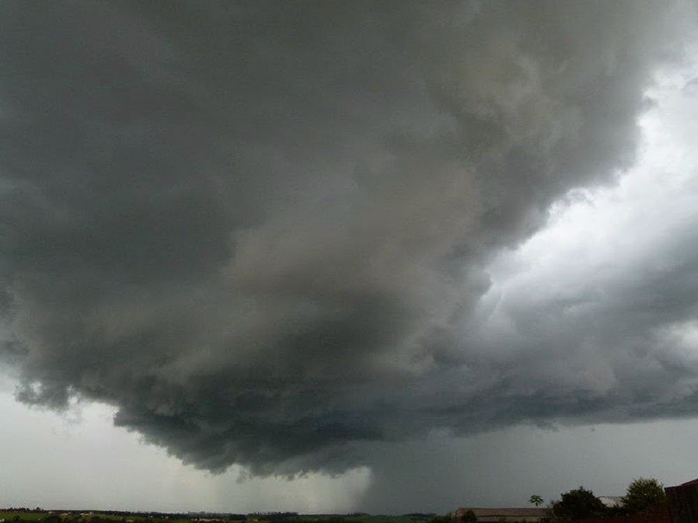 Inmet atenta para risco de tempestade e queda de granizo em MS