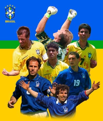 Na volta dos Masters, Brasil e Itália reeditam final da Copa de 1994 Jogo comemorativo aos 25 anos do tetra, marca retorno das atividades dos Masters do Brasil. Divulgação/CBF