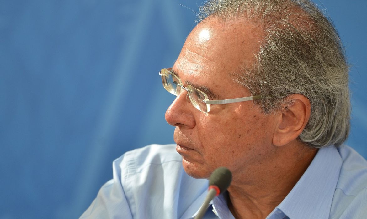 Paulo Guedes reforça que é preciso manter sinais vitais da economia Marcello Casal JrAgência Brasil