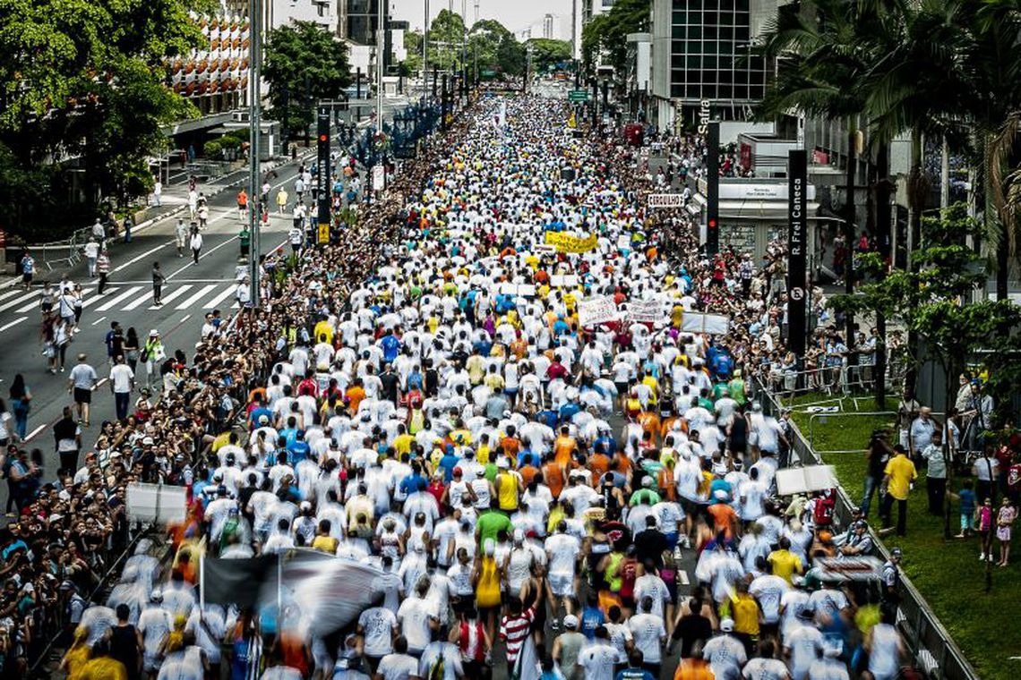 Favoritos da Corrida de São Silvestre já estão em São Paulo Arquivo/Marcelo Camargo/Agência Brasil