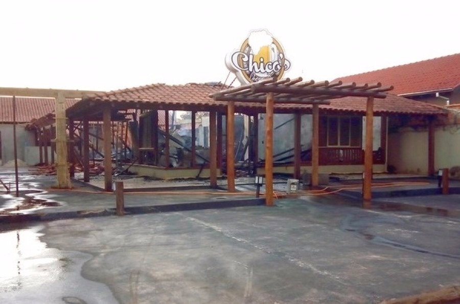 Choperia ficou destruída - Antônio Carlos Ferrari