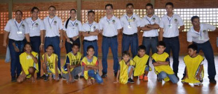 Alunos da Academia da Polícia Civil realizaram evento do Dia das Crianças para crianças carentes da Capital