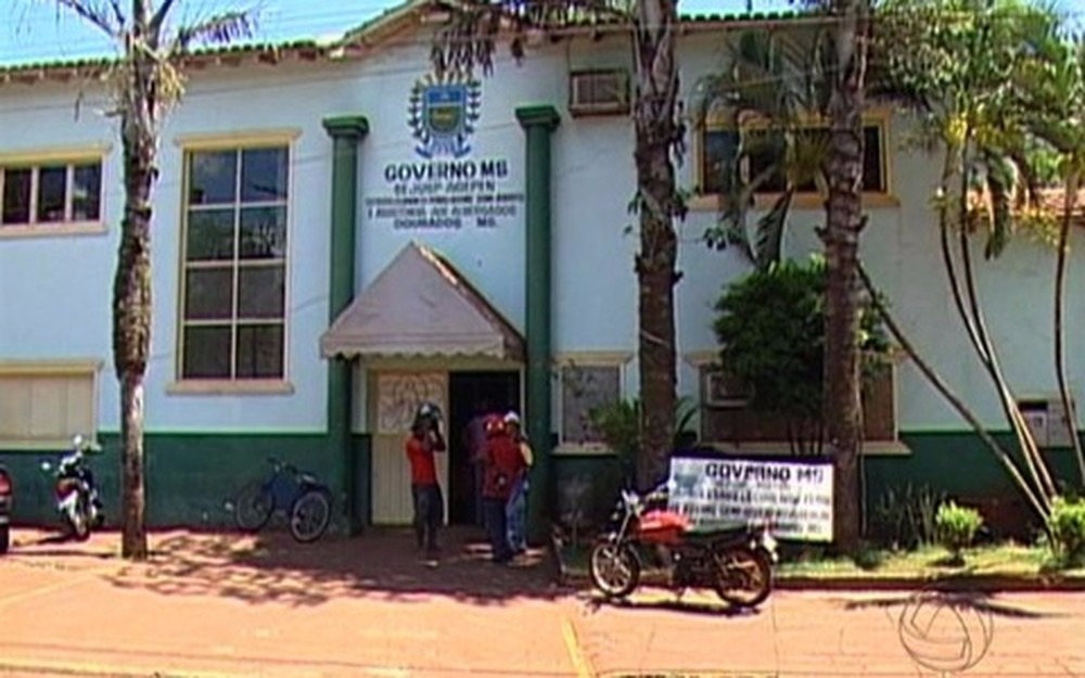 Obras no presídio semiaberto de Dourados (MS) (Foto: Reprodução)