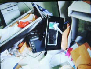 Setor administrativo do presídio foi o mais atingido (Divulgação/PM)