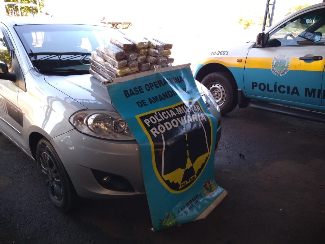 PMR prende mulher por tráfico de drogas em rodovia de MS