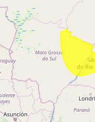 Inmet emite alerta de tempestade com perigo potencial para 17 cidades de MS Inmet emite alerta de tempestade com perigo potencial para 17 cidades de MS