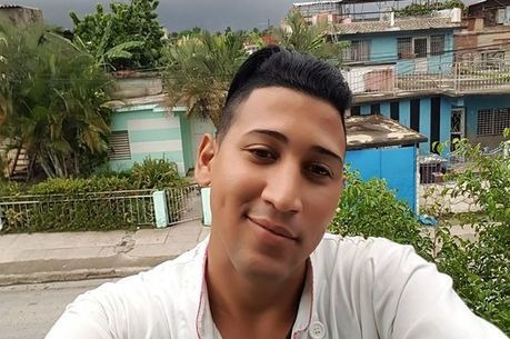 Gabriel, estudante cubano que aguarda naturalização
Reprodução/Facebook