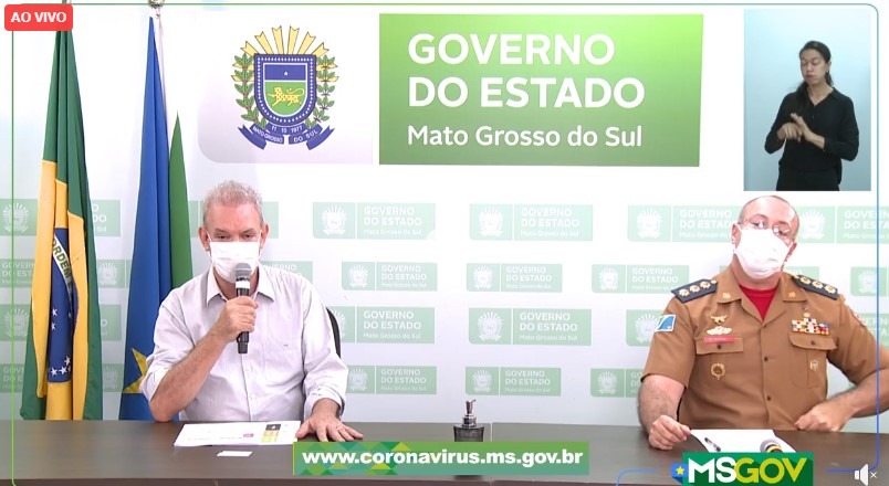 MS têm cinco novos casos confirmados de Covid-19 e 53 suspeitos da doença Divulgação