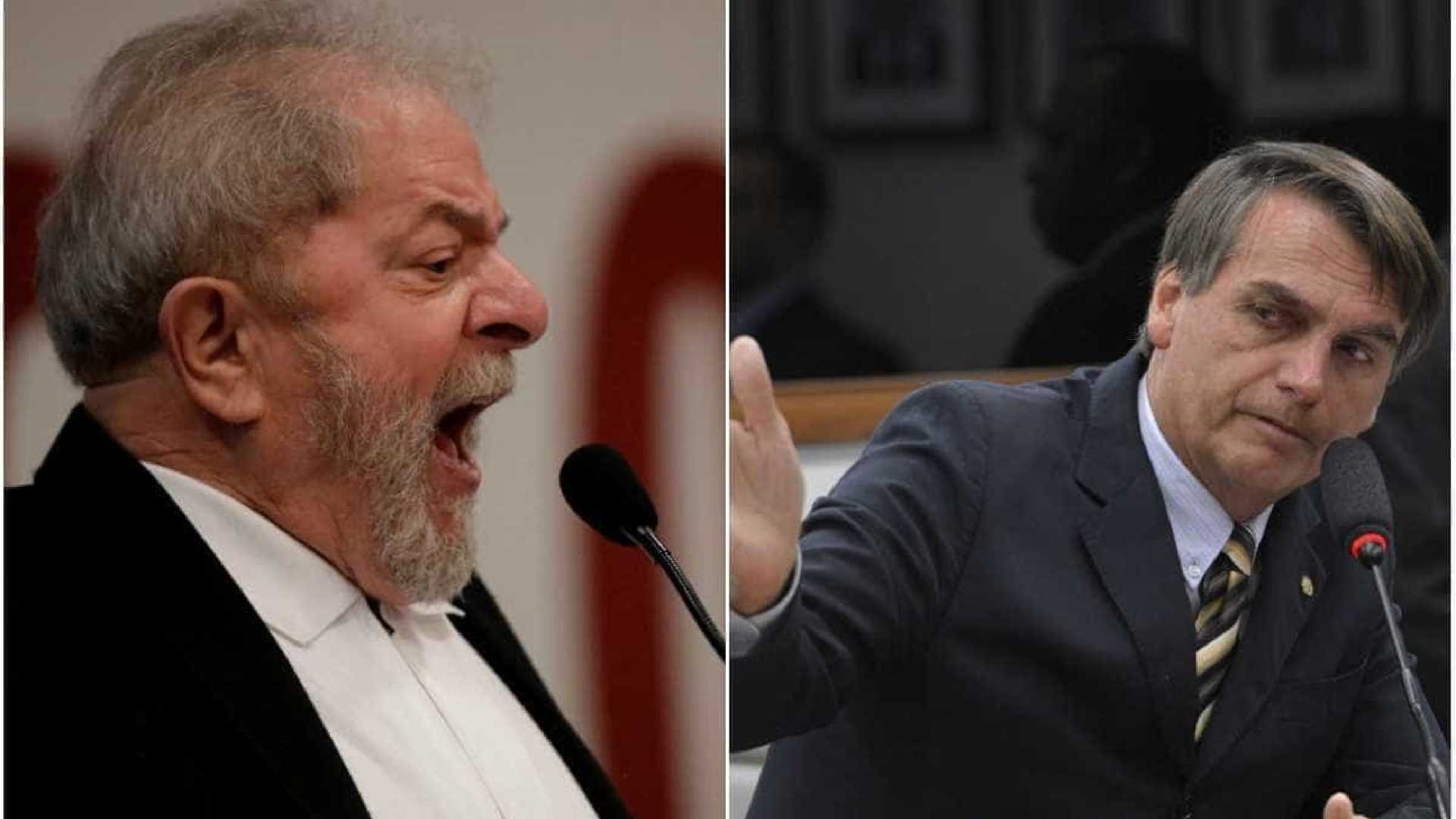 Tanto Lula quanto Bolsonaro ganham seguidores na web após julgamento