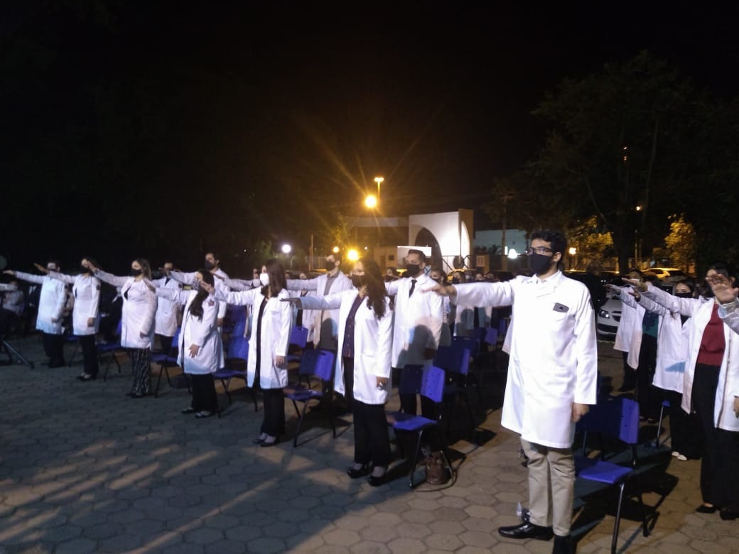 Primeira turma de Medicina de Três Lagoas tem colação de grau antecipada Divulgação