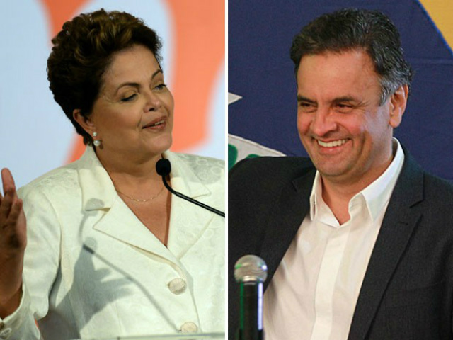 Debate vai ter perguntas de eleitores indecisos aos candidatos Dilma Rousseff e Aécio Neves, após o TSE confirmar a disputa entre os dois no segundo turno das eleições (Foto: Evaristo Sá/AFP; Eugenio Savio/AP)