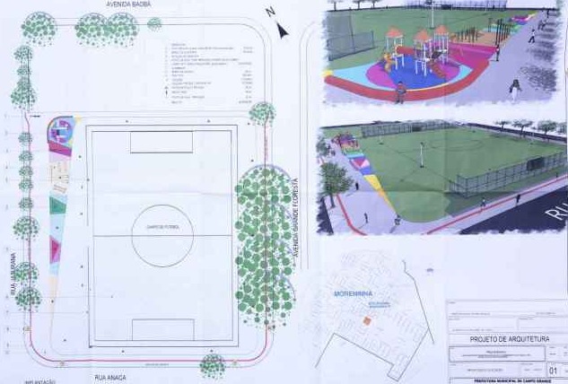 Projeto de revitalização. Leonardo de França, Jornal Midiamax