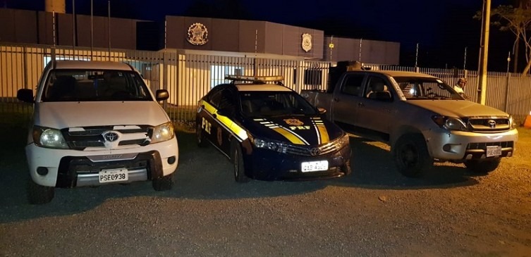 Duas Hilux roubadas na Argentina são apreendidas na BR-267 Diário Corumbaense