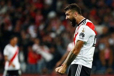 River vira sobre Boca e conquista Libertadores 2018 em final histórica Lucas Pratto comemora o gol de empate na decisão. Juan Medina/Reuters