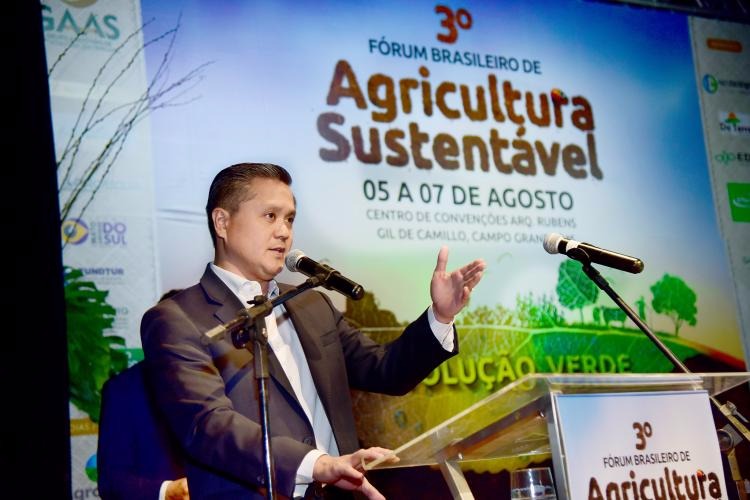 Mauricio Saito destaca o desafio do setor produtivo em produzir alimentos para os próximos anos Divulgação