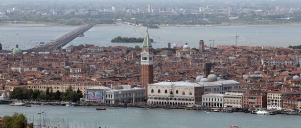 Veneza pode ser 'engolida' pelo mar até 2100 REUTERS/Stefano Rellandini