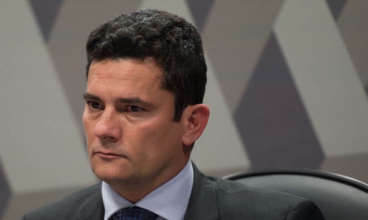 Moro conclui depoimento após mais de 8 h na sede da PF, em Curitiba Fabio Rodrigues Pozzebom/Agência Brasil