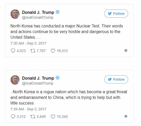 Comunidade internacional condena Coreia do Norte por teste com bomba de hidrogênio Comunidade internacional condena Coreia do Norte por teste com bomba de hidrogênio