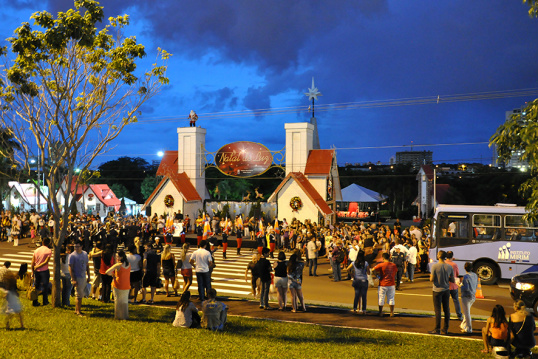 Cidade do Natal prossegue com shows, circo e brincadeiras para as crianças