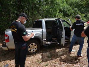 Homem foi encontrado morto no distrito de Vila Vargas em Dourados - Foto: Osvaldo Duarte