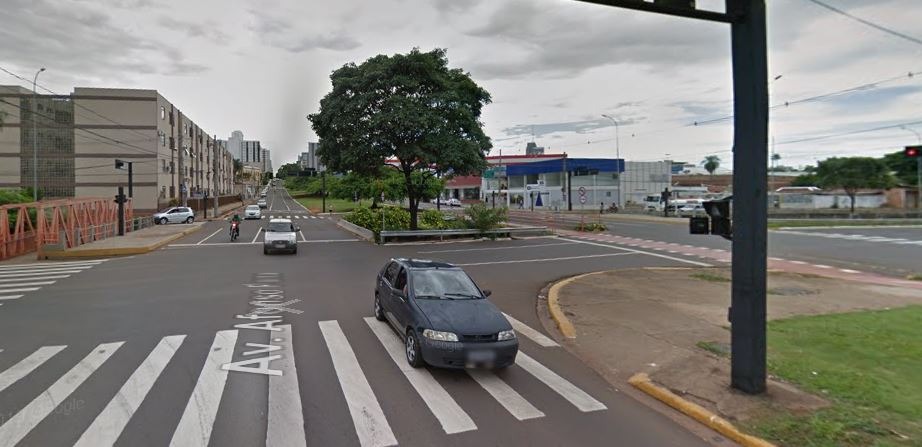 Agetran interdita trechos da Afonso Pena e Ernesto Geisel Google maps