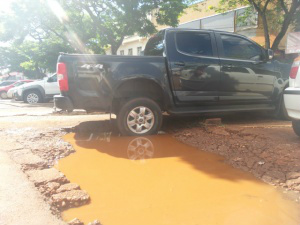 Motos pagarão estacionamento e vagas de parquímetro “tomarão” vários outros pontos Será feito um mapeamento das vagas e analisado os locais que necessitam de reparos (Foto: Gizele Almeida)