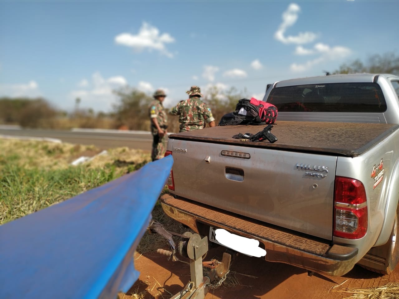 PMA prende paulista com pistola e munições ilegais