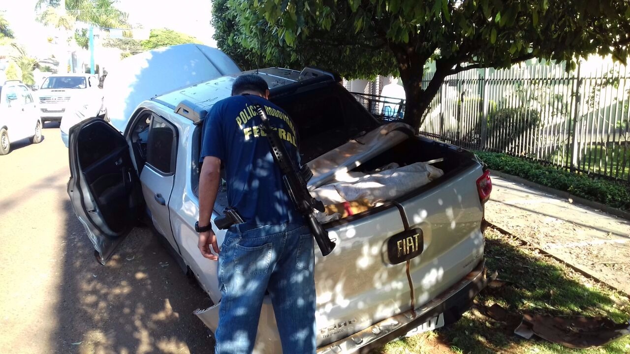 Veículo utilizado por traficante - Foto: Osvaldo Duarte