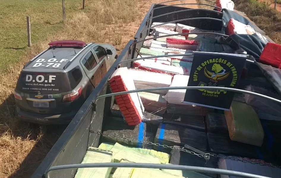 A ação policial resultou da integração da Operação Hórus entre forças da Segurança Pública na Fronteira