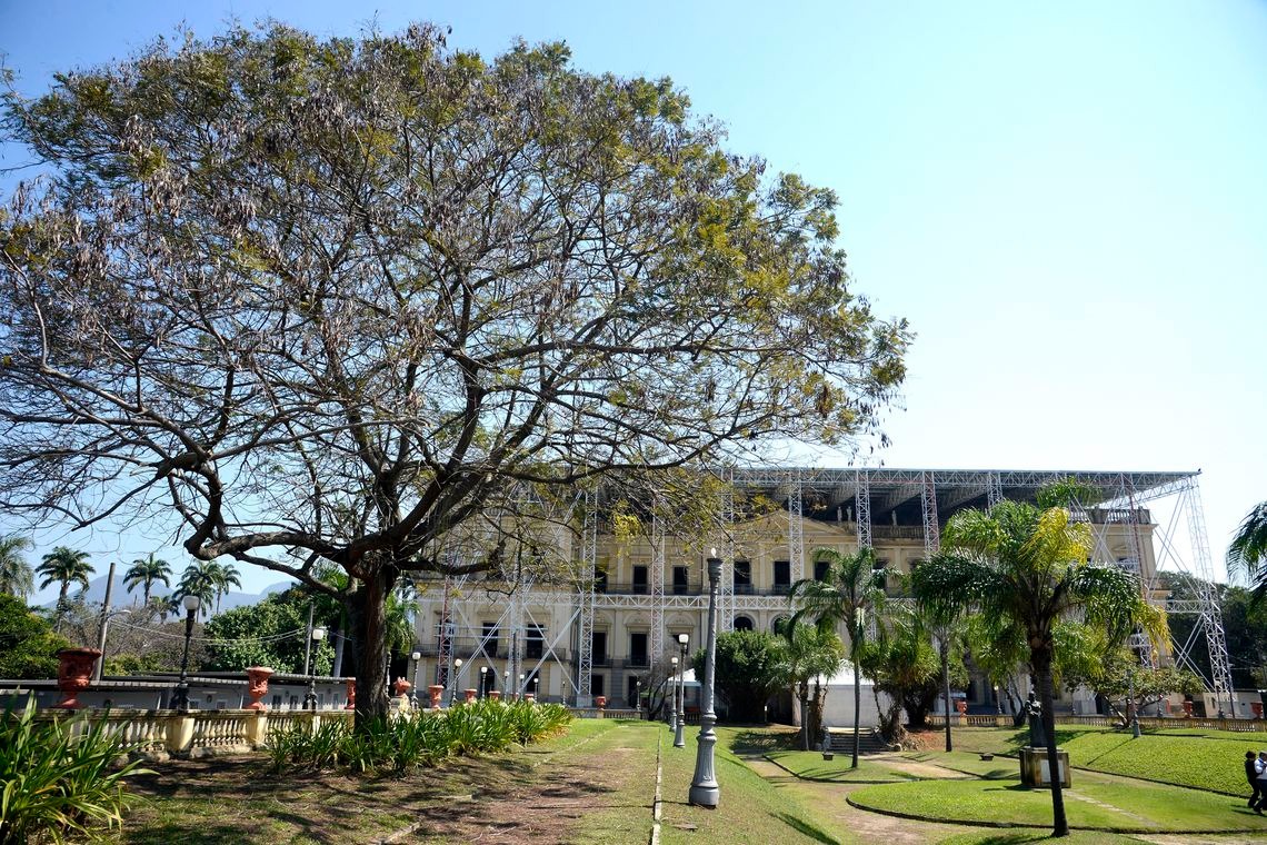Reconstrução do Museu Nacional entra em nova fase Tânia Rêgo/Agência Brasil